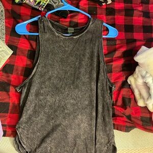 Gray Medium tank top for women
